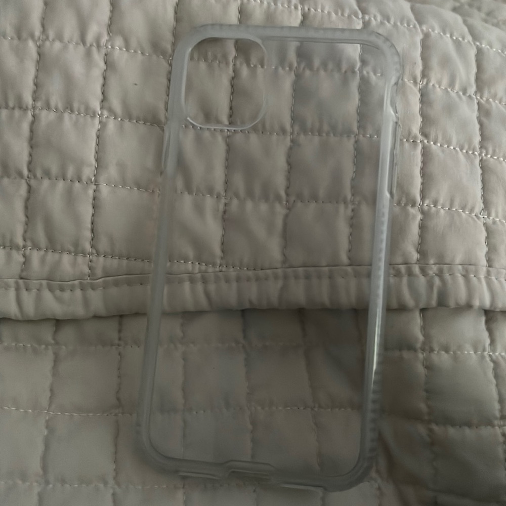 Clear iPhone 11 case